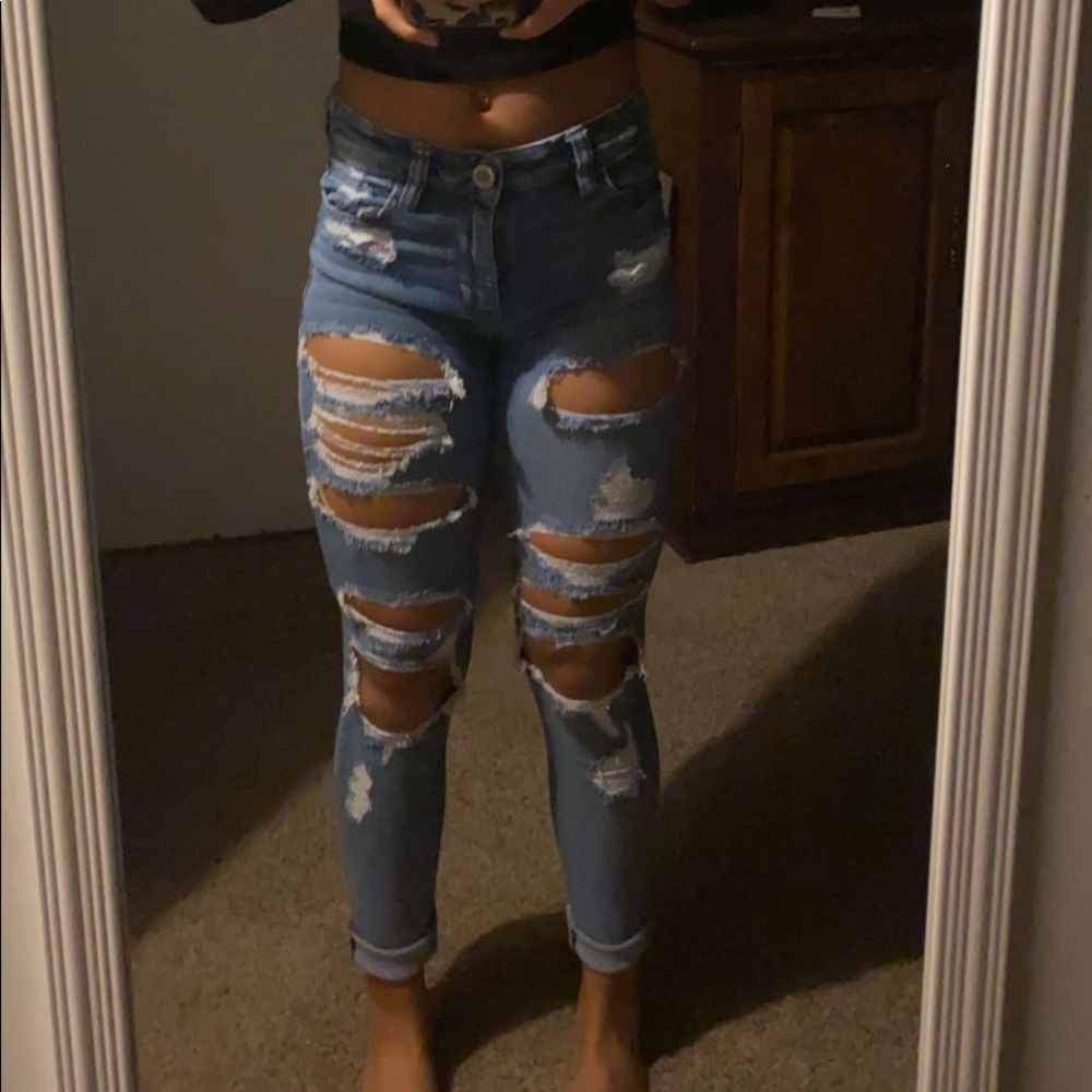 American Eagle Ripped Jeans